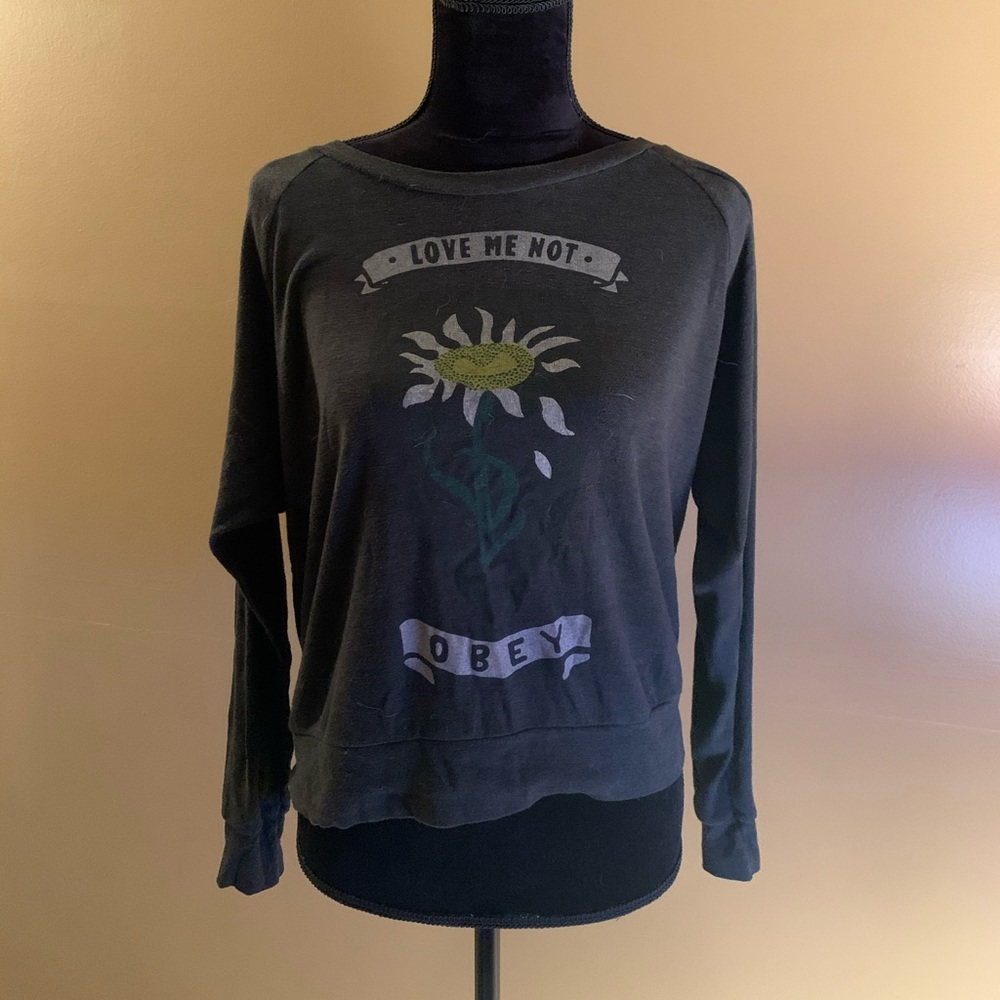Obey Long-sleeve T-shirt   -  Vintage